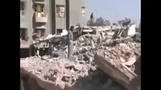 Rescuers working hard to find survivors and recover bodies in nepal earthquake