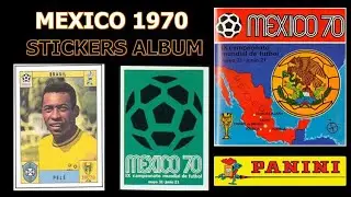 &iexcl;El &Aacute;lbum Panini M&eacute;xico 1970 que Todos Quisieran Tener! 😱