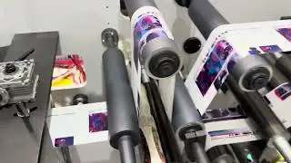8 Colors Delam Relam Offset Flexo Printing Machine for Multi Layer Labels