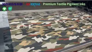 Hongsam textile pigment inks, OEKO-TEX and GOTS certification