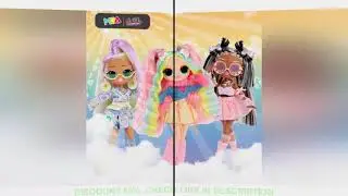 L.O.L. Surprise! Big Sister Doll Anime Handmade Cawaii Doll Room Decoration Gift Children and Girls