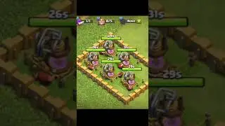 Elixir collectors upgrade level 5 together in clash of clans 💦.#coc #clashofclans #upgrading #shorts