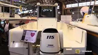 2016 Ocqueteau Ostrea 600 Motor Boat - Walkaround - 2015 Salon Nautique de Paris
