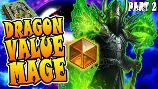 Barista Dragon Mage - getting legend | Hearthstone | Rise of Shadows