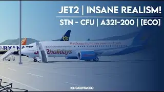 MOST REALISTIC AIRLINE? | Jet2's A321-200 Flight Review (ROBLOX)