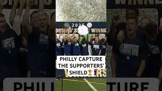 @PhiladelphiaUnion lift the Supporters&rsquo; Shield!🏆🎉