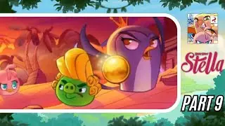 Angry Birds Stella Part 9: Beach Day (Chapter 2) Levels 46-60 + Wall of Pigs 4 & Giant Clam Level