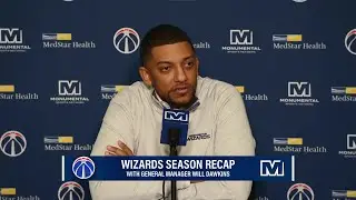 Will Dawkins reflects on Wizards' 2024-25 season of exploration