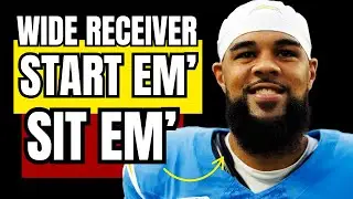 Wide Receivers You MUST START or SIT In Week 6 of Fantasy Football! (Every Matchup)