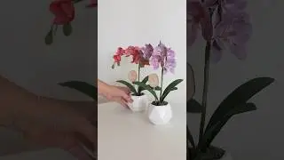 DIY paper orchid how to make crafts #papercrafts #paperflower #craftideas