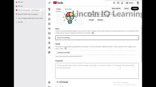 How to change a you tube channel name just simple one click step
