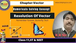 Resolution Of Vector | Rectangular Components(Hindi) | #physics #vector #physicsclasses