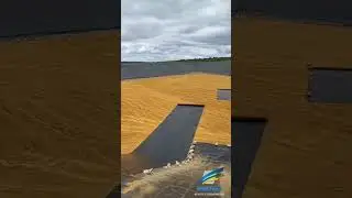 Making an artificial lake: #oddlysatisfying