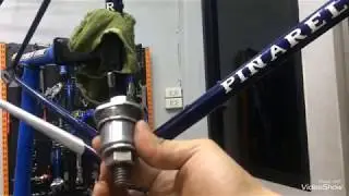 How to remove stuck bottom bracket (Italian style)