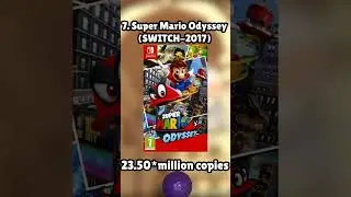 Top 10 Best Selling Super Mario Games of All Time...