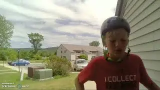 Jumping/wheelie challenge with scooter and bike!