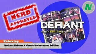 Unboxing The Defiant Volume 1 Kickstarter Edition