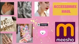 Meesho Mini haul on trendy accessories🦋💞 #ringset #earrings #necklaces #accessories  #meeshohaul