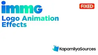 IMMG International Media Marketing Group Logo Animation Effects [FIXED]