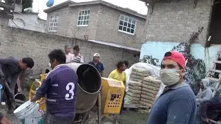 Colando Una Losa en Toluca con Final Feliz