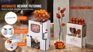 Commercial Orange Juicer Machine Review &ndash; Best Automatic Orange Juicer for Cafes & Juice Bars