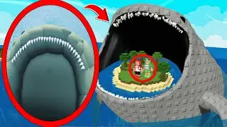 😱Красный Динозавр и лягушонок Майки видят, как мой дрон ловит морской бульканье в Брукхейвене (Ro...