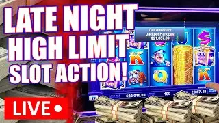 🔴 LIVE! SET YOUR ALARM! MORE HIGH LIMIT SLOT ACTION TONIGHT! GOING FOR THE GRAND JACKPOT