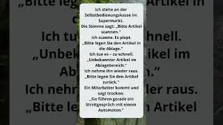 Supermarkt-Drama an der Selbstkasse: Piepen, Panik und Personal! 😅
