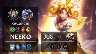 Neeko Jungle vs Lee Sin - BR Challenger Patch 10.15
