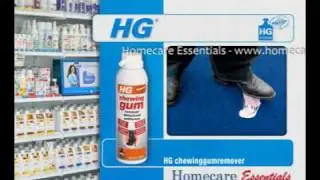 HG Hagesan Chewing Gum Remover - How to remove chewing gum