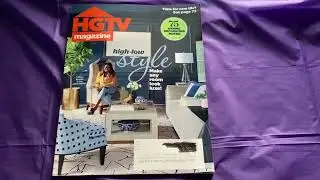 October issue of HGTV magazine
