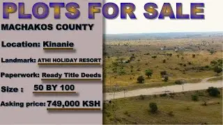 Land For Sale &ndash; Affordable Plots In Athi River 50/10