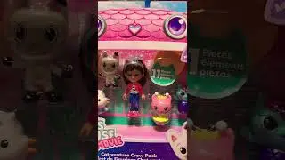 House of gabby's lucu bangeet #barbie #barbiegirl #barbiedoll #toys #doll #house #cats