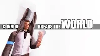 Detroit Become Human - Connor Enters Another World ( Zen Garden Glitch ) + Crabby Bryan Dechart