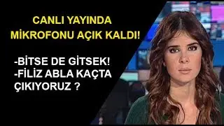 NTV Spor Sunucusu Tuğba Dural'ın Mikrofonu A&ccedil;ık Kaldı! | Bitse de gitsek
