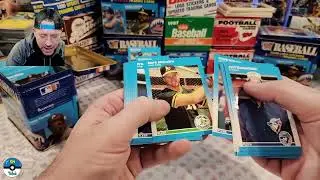 Распаковка набора глянцевых изданий Fleer 1987 года! Можно ли заработать на оценке работ Марка Ма...