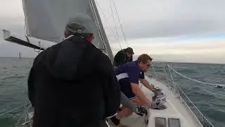 Second upwind and Jibe Set Spinnaker Run 7 /2/ 24