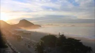 Sunrise Over Rio's CopaCabana Beach