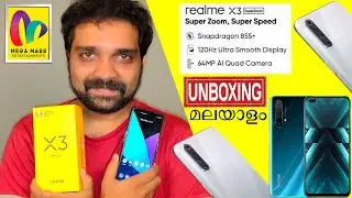 realme X3 Super Zoom Unboxing Malayalam || Latest Flagship Smartphone from Realme ,Watch full video.