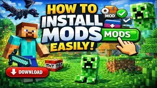 Install Minecraft Mods in 5 Minutes! (Easy Method)