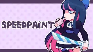 [Commission] [Speedpaint] Stocking Anarchy
