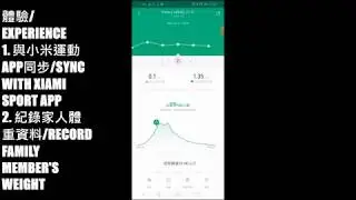 Xaimi Smart Scale 2 Experience Sharing 小米體重計2使用經驗分享