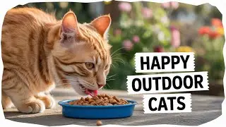 See How These Cats React to Food Time #cat #kitten #viral