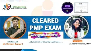 Ms. Veena Urukonda - Cleared PMP Exam in 2026 - Center Based - Sharing Experience