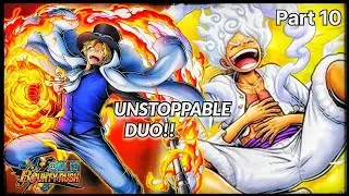 Gear 5 Luffy & Sabo DESTROY Everything! 🔥 | OPBR EX Gameplay Part 10