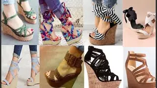Latest casual wedge Heel sandals women 2021- Beautiful platform high heel sandals
