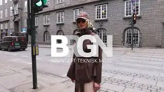 BRGN - Vanntett og teknisk mote for kvinner og menn