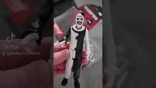 New Art the Clown figure 🤡 #arttheclown #terrifier #horrorshorts #toys #collector #movie #shorts