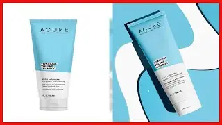 Great product -  Acure Vivacious Volume Shampoo Echinacea 100% Vegan, White/Blue, Mint, 8 Fl Oz