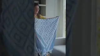 Steaming a Turkish towel